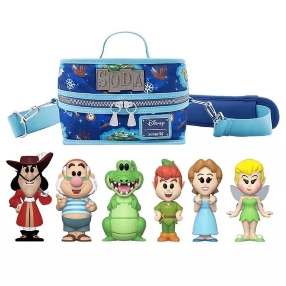 Funko Peter Pan Soda Cooler Bag Lunchbox - Loungefly Disney Neverland
